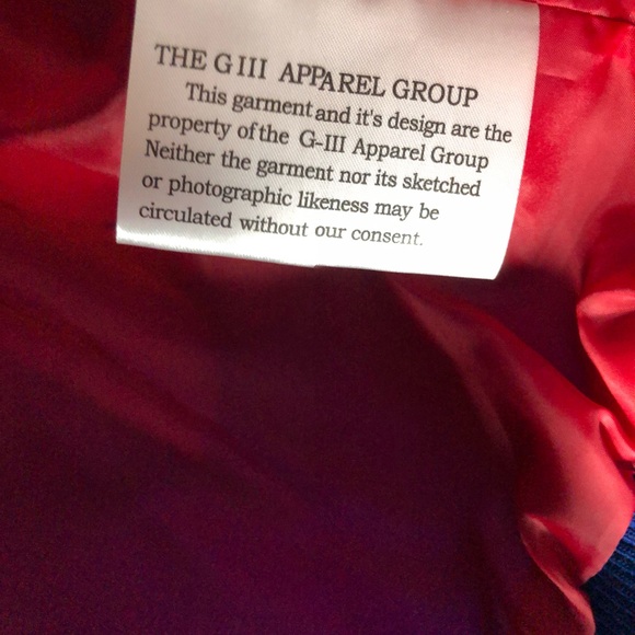 NY Giant Starter Satin Jacket NWT. - Picture 4 of 11